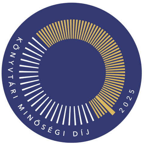 Könyvtári Minőségi Díj logó