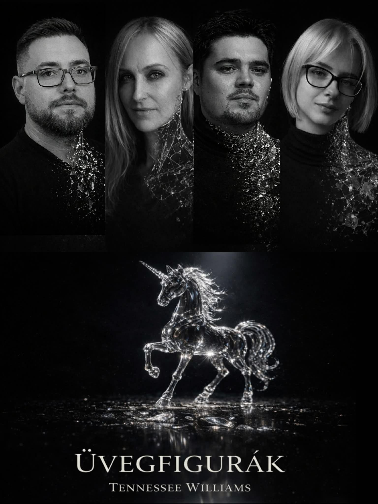 Tiszaújvárosi Tavasz - Üvegfigurák