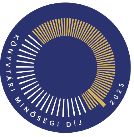 Könyvtári minőségi díj logó